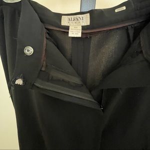 ALFANI. Plus Size. 16W, Jet Black Pants